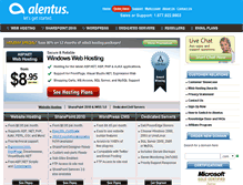Tablet Screenshot of alentus.com