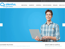 Tablet Screenshot of alentus.net